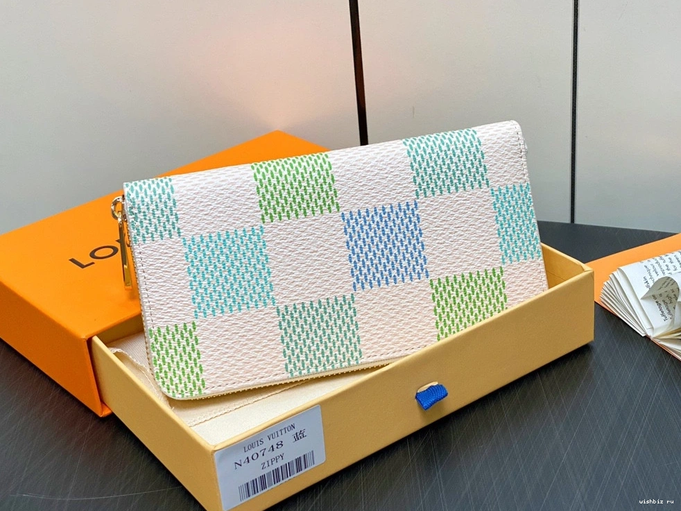 WIS WALLET-19.5*10.5*2.5 ZIPPY VUITTON cm LOUIS 1124